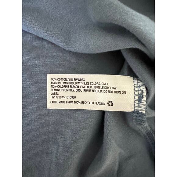 Wild Fable Blue Butterfly Print Knit Mini Dress Size Small Summer Beach - Picture 8 of 8